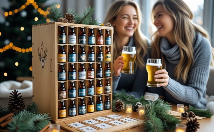 Den perfekte julekalender med øl gaveidé til din veninde
